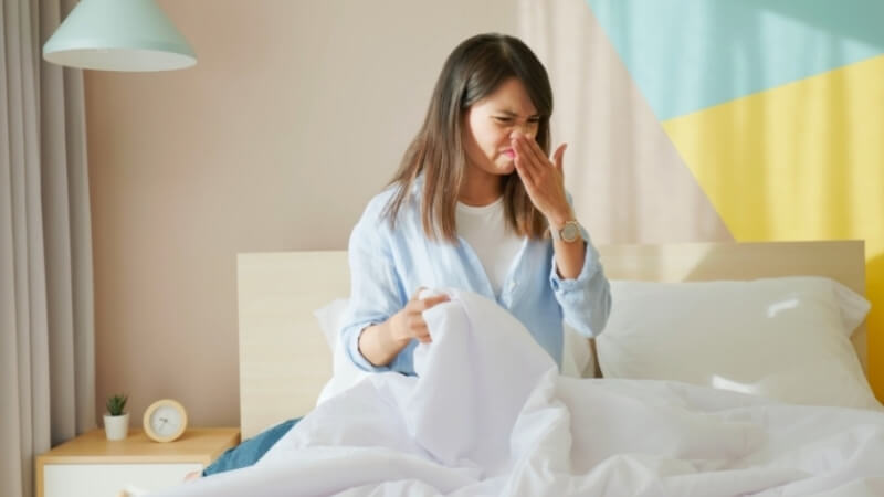 Khử mùi nước hoa trong phòng, nhà