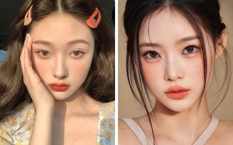 Lối trang điểm nhẹ nhàng tôn lên cảm xúc dịu dàng của Cự Giải.