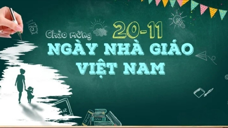 Banner 20/11 phong cách truyền thống, ý nghĩa 5