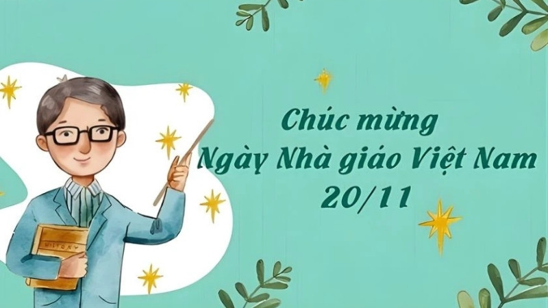 Banner chúc mừng ngày 20/11 dễ thương, đáng yêu 3