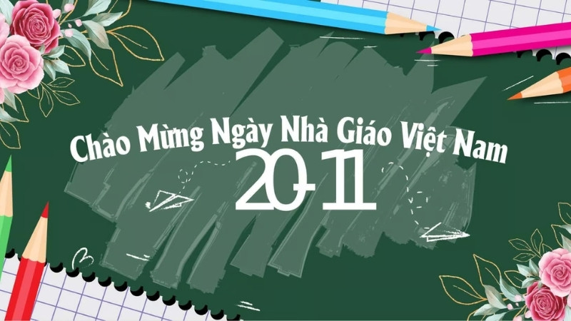Banner 20/11 phong cách truyền thống, ý nghĩa 1