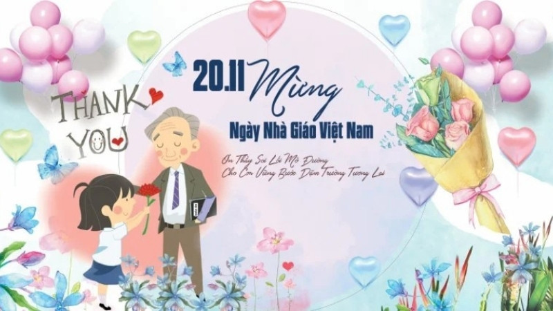Banner 20/11 đẹp, ý nghĩa 3