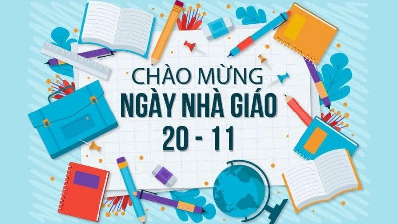 Banner 20/11 đẹp, ý nghĩa 1