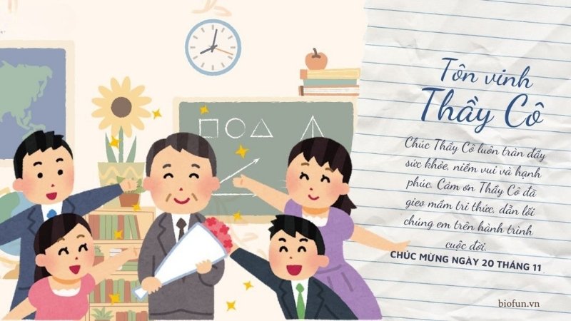 Banner 20/11 đẹp, ý nghĩa 2