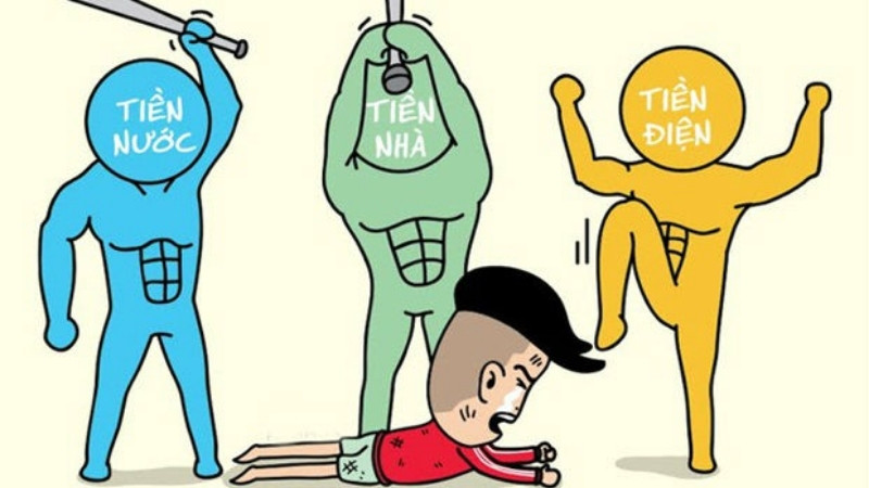 Người ta khoe mua sắm, tôi khoe hóa đơn điện nước