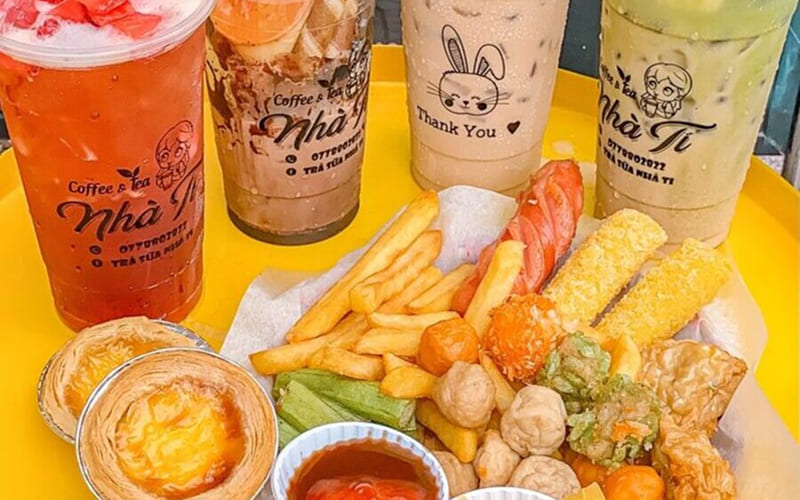 Ăn vặt, trà sữa – vui vui mà rẻ Ăn vặt, trà sữa – vui vui mà rẻ