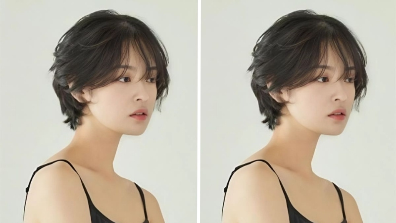 Tóc Demi Garcon giúp gương mặt thon gọn, dễ tạo kiểu nhưng cần cắt tỉa thường xuyên