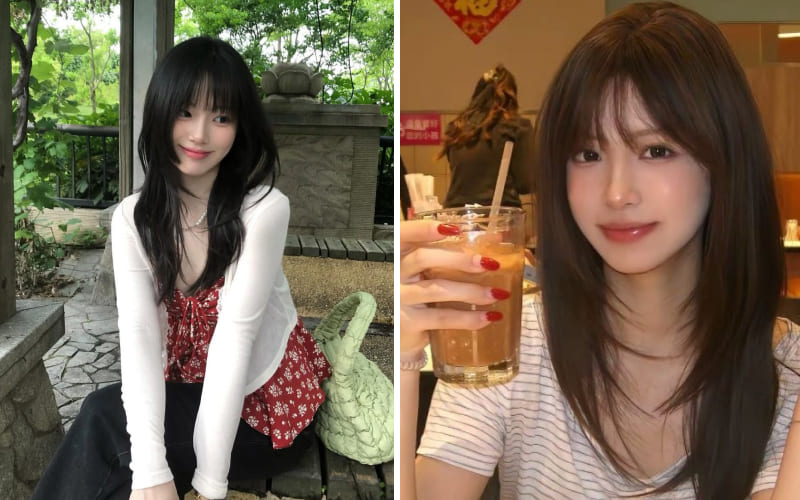 Màu tóc và phong cách phù hợp cho người mặt tròn