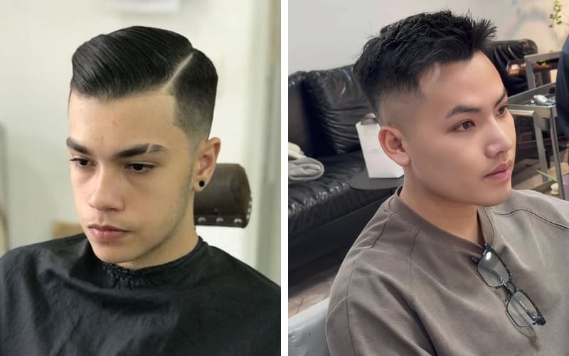 Kiểu tóc mang đậm tinh thần Ý, tôn lên vẻ lịch lãm và sang trọng.