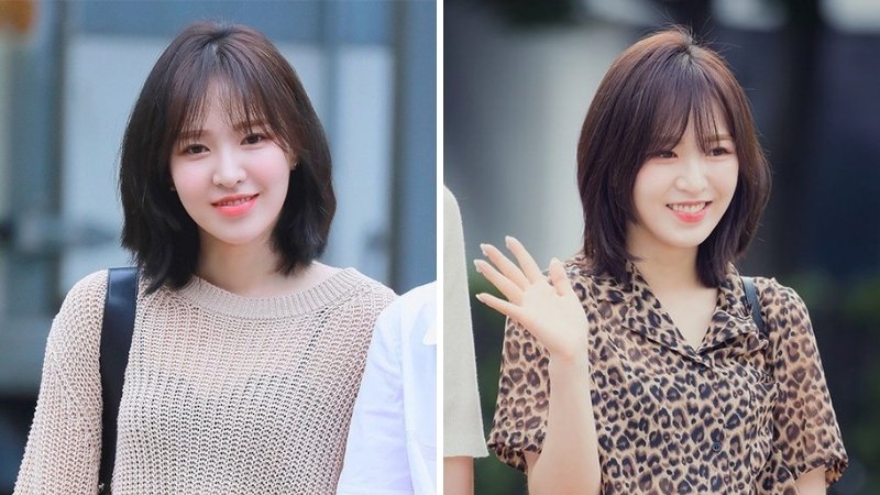 Tóc layer tỉa tầng Wendy duỗi thẳng Tóc layer tỉa tầng Wendy duỗi thẳng