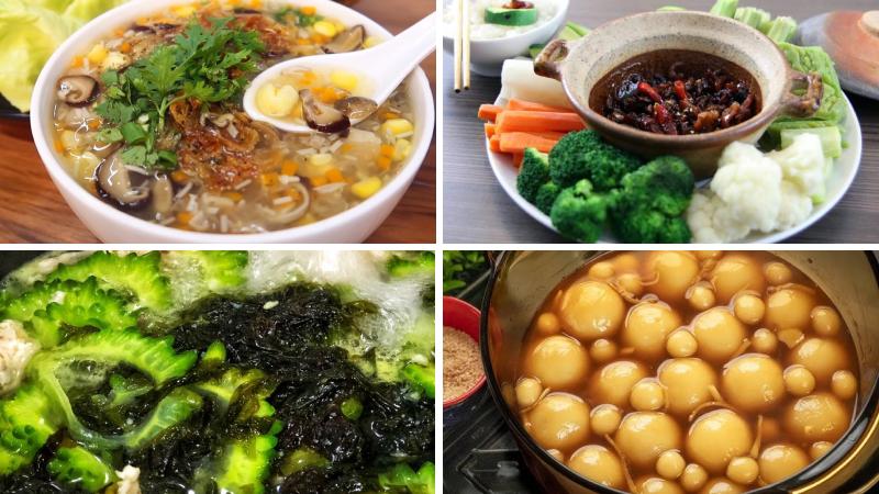 Thực đơn mâm giỗ chay thứ 5