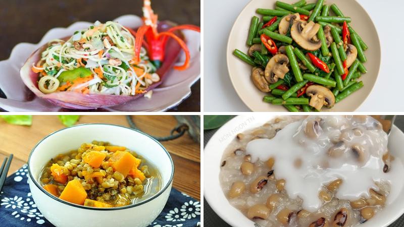 Thực đơn mâm giỗ chay thứ 4