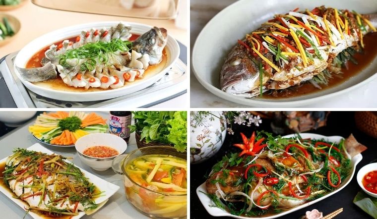 Tổng hợp các món cá hấp ngon dễ làm cho bữa cơm gia đình