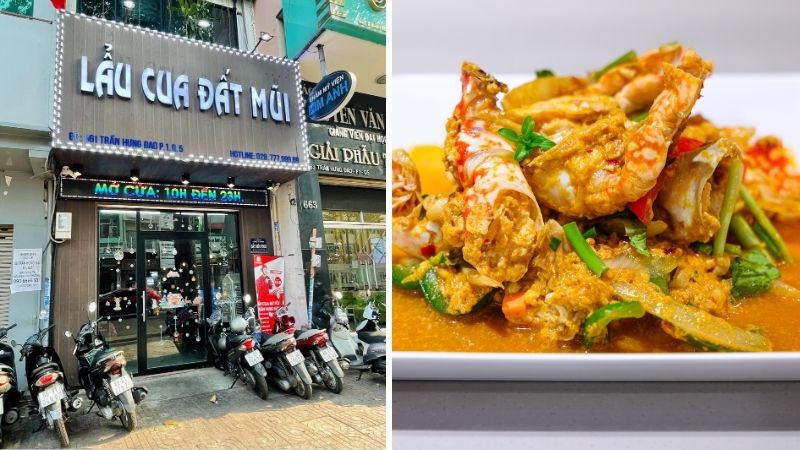 Lẩu Cua Đất Mũi Sài Gòn