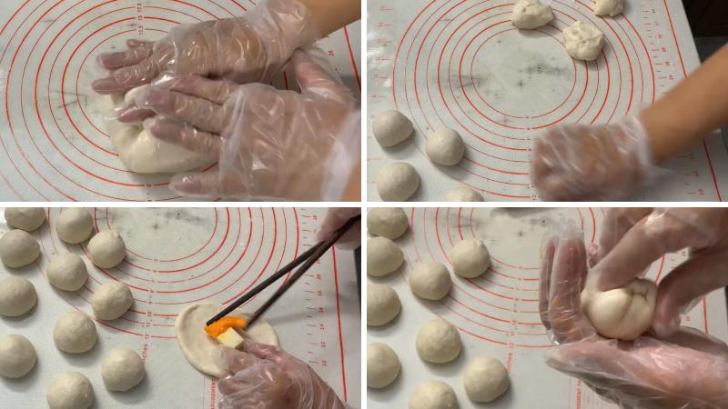 Tạo hình bánh tiêu Tạo hình bánh tiêu