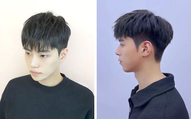 Tóc layer bung giúp gương mặt trẻ trung, dễ tạo kiểu.