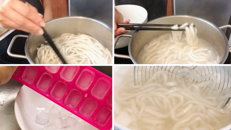 Luộc sợi bánh canh