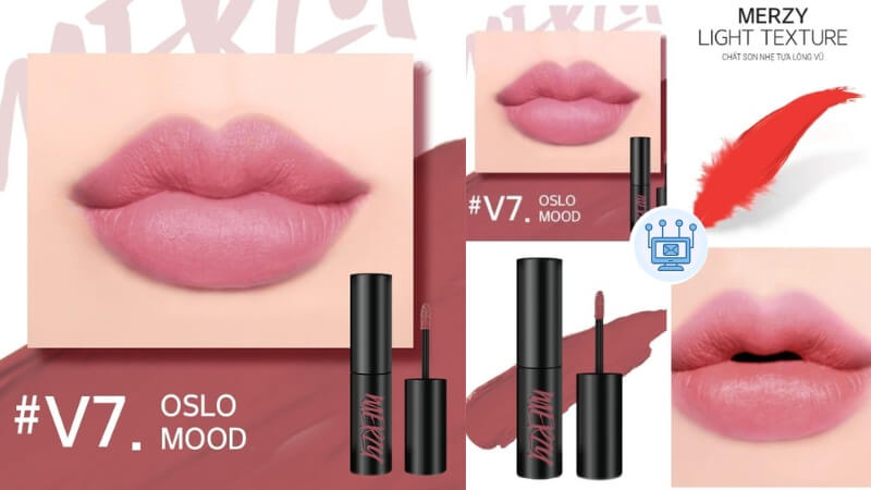 Son hồng baby - Merzy The First Velvet Tint Son hồng baby - Merzy The First Velvet Tint