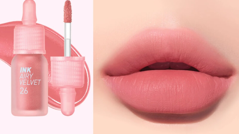Son hồng baby - Peripera Ink Airy Velvet Son hồng baby - Peripera Ink Airy Velvet