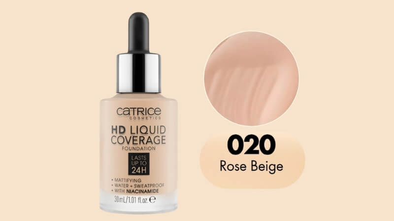 Kem nền Catrice 020 - Rose beige Kem nền Catrice 020 - Rose beige