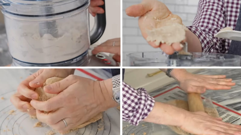 Bước 1: Làm bột bánh