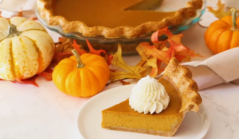 Cách làm bánh bánh bí đỏ (Pumpkin pie) siêu ngon cho Lễ Tạ Ơn
