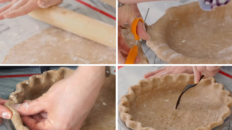 Bước 2: Làm đế bánh