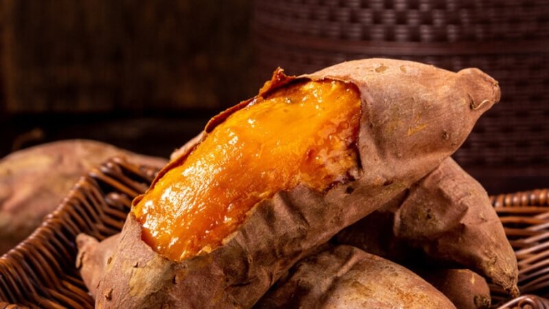 Khoai lang nướng
