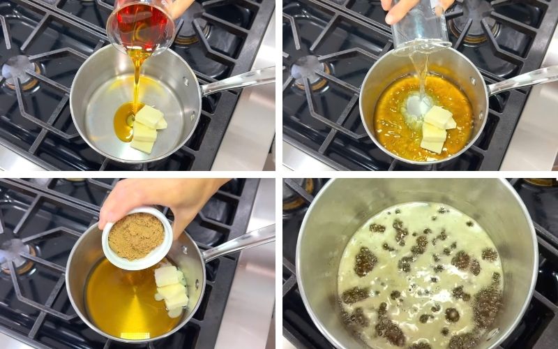 Làm siro bơ – đường nâu thơm ngon và sánh mượt Làm siro bơ – đường nâu thơm ngon và sánh mượt