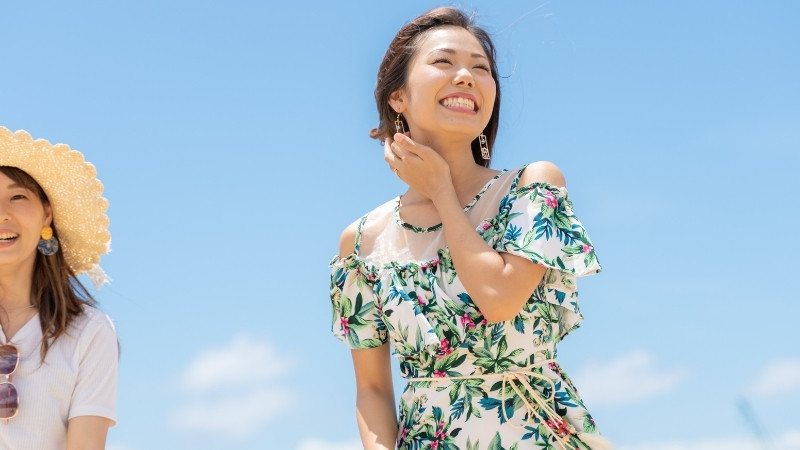 Người phụ nữ tự nhiên