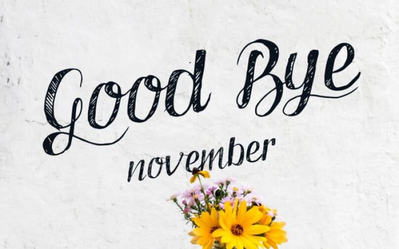 Thơ tạm biệt tháng 11