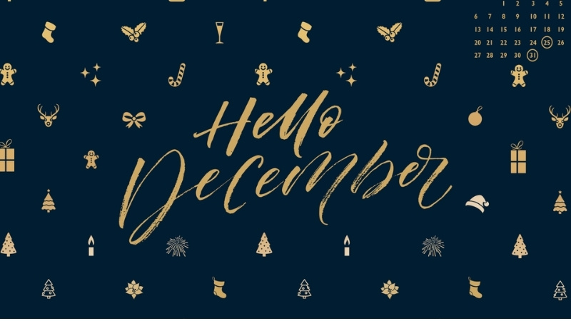 STT chào tháng 12 hài hước