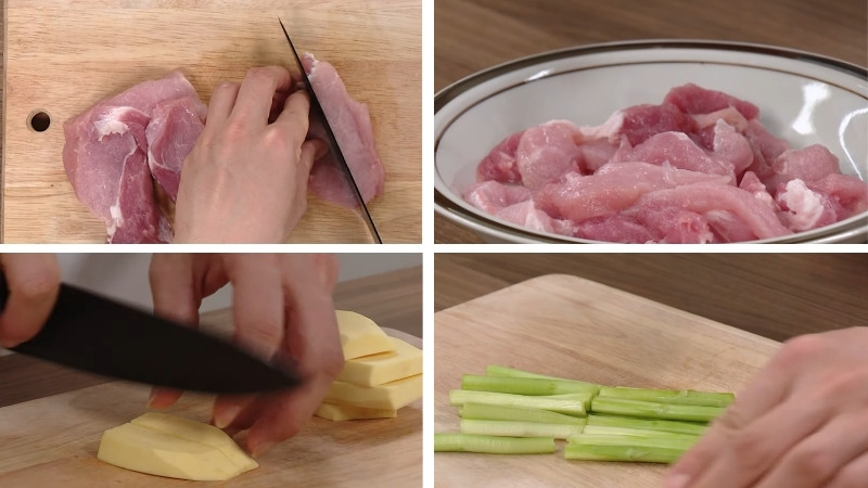 Sơ chế nguyên liệu Sơ chế nguyên liệu