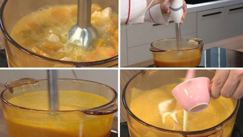 Xay nhuyễn hỗn hợp Xay nhuyễn hỗn hợp