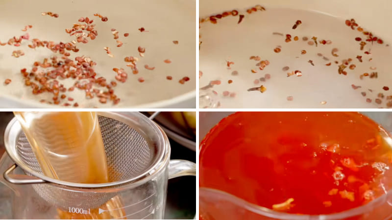 Bước 2: Làm nước ngâm Bước 2: Làm nước ngâm