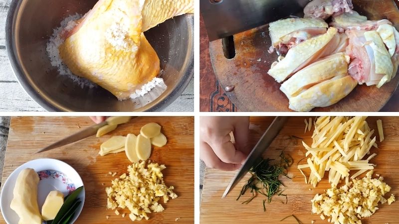 Sơ chế nguyên liệu Sơ chế nguyên liệu