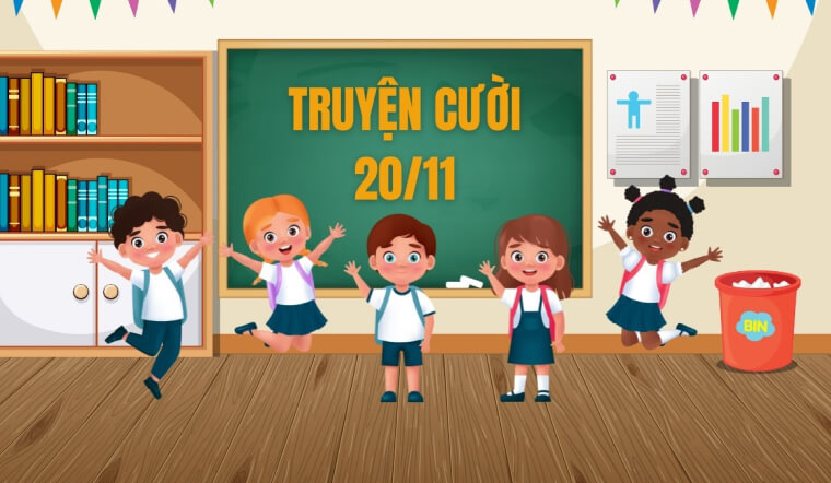 Tổng hợp 30+ truyện cười 20/11 ngắn gọn, ý nghĩa đăng báo tường