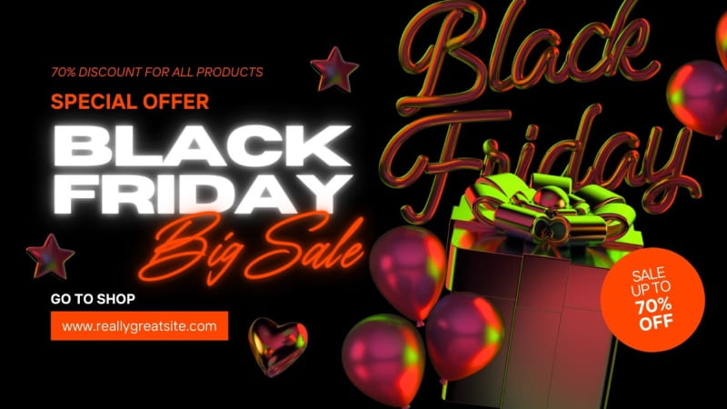 Black Friday đầy nổi bật và thu hút Black Friday đầy nổi bật và thu hút