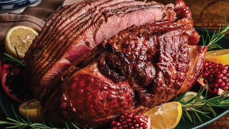 Dăm bông nướng (Glazed Ham)