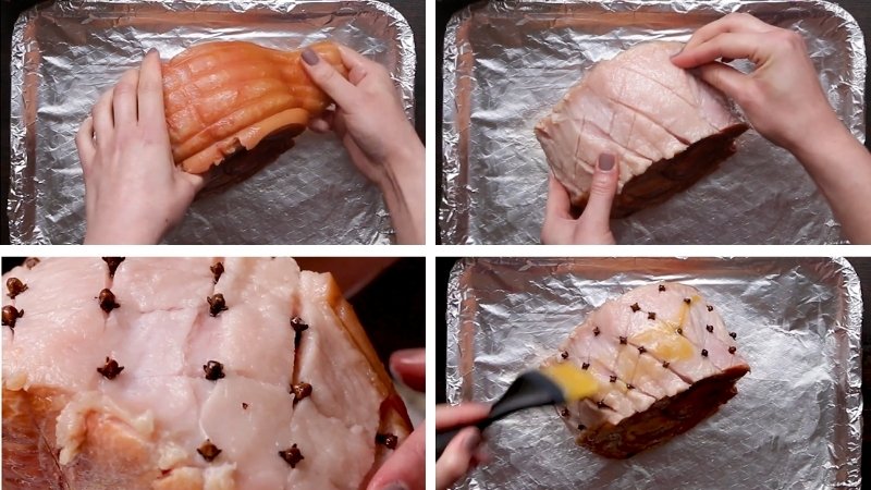 Tẩm sốt và nướng thịt