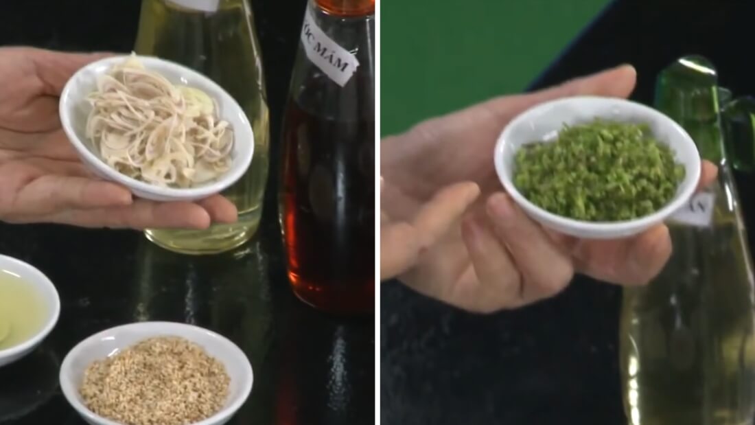 Bước 1: Sơ chế nguyên liệu