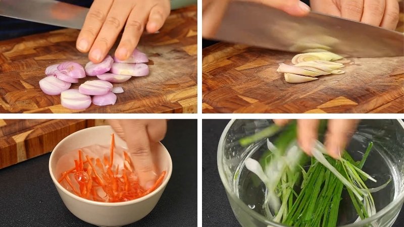 Sơ chế nguyên liệu và hương liệu