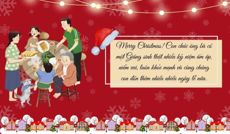 50+ lời chúc Giáng sinh cho ông bà ý nghĩa, ấm áp và đong đầy yêu thương