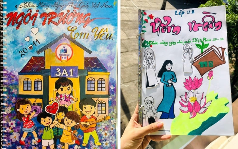 Màu sắc hài hòa khiến bìa tập san thu hút ngay Màu sắc hài hòa khiến bìa tập san thu hút ngay