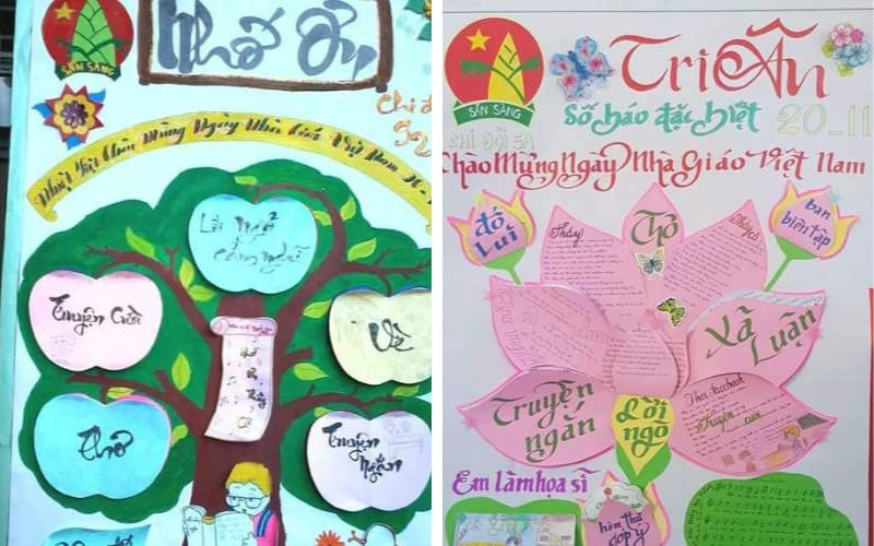 Bìa sáng tạo giúp tập san nổi bật trước mọi ánh nhìn Bìa sáng tạo giúp tập san nổi bật trước mọi ánh nhìn