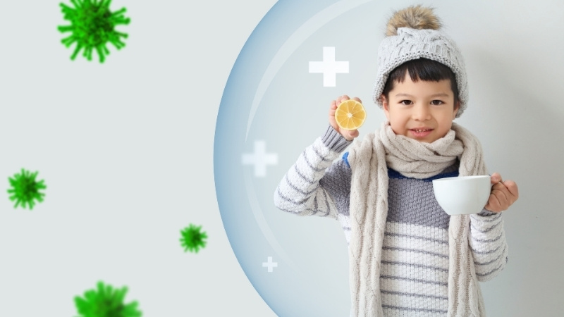Cần tăng sức đề kháng mùa cúm để cơ thể chống lại virus, giảm nguy cơ ốm vặt