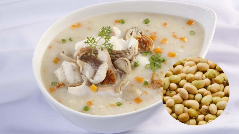 Cháo sữa đậu