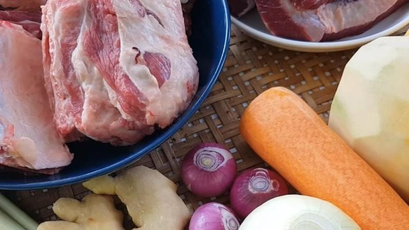 Sơ chế sườn bò