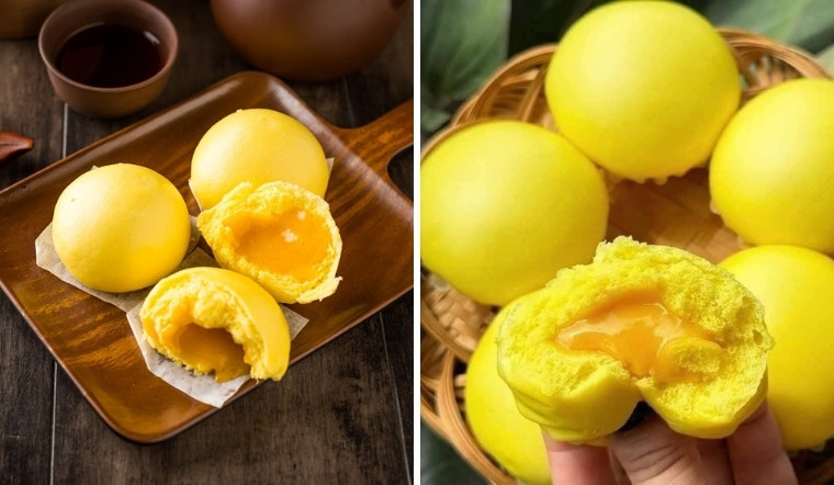 Cách làm bánh bao kim sa chảy trứng muối thơm béo, mềm mịn chuẩn vị Hong Kong