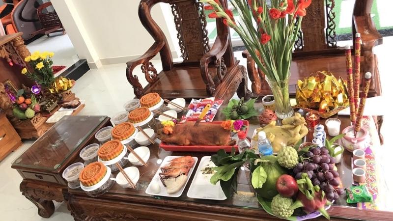 Chuẩn bị lễ vật nhập trạch